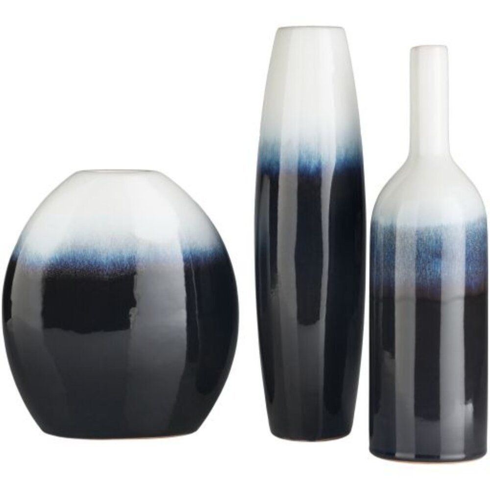 LIVABLISS Decorative Accents Blue Ombre Vases * Home Decor * Modern * W101 aa